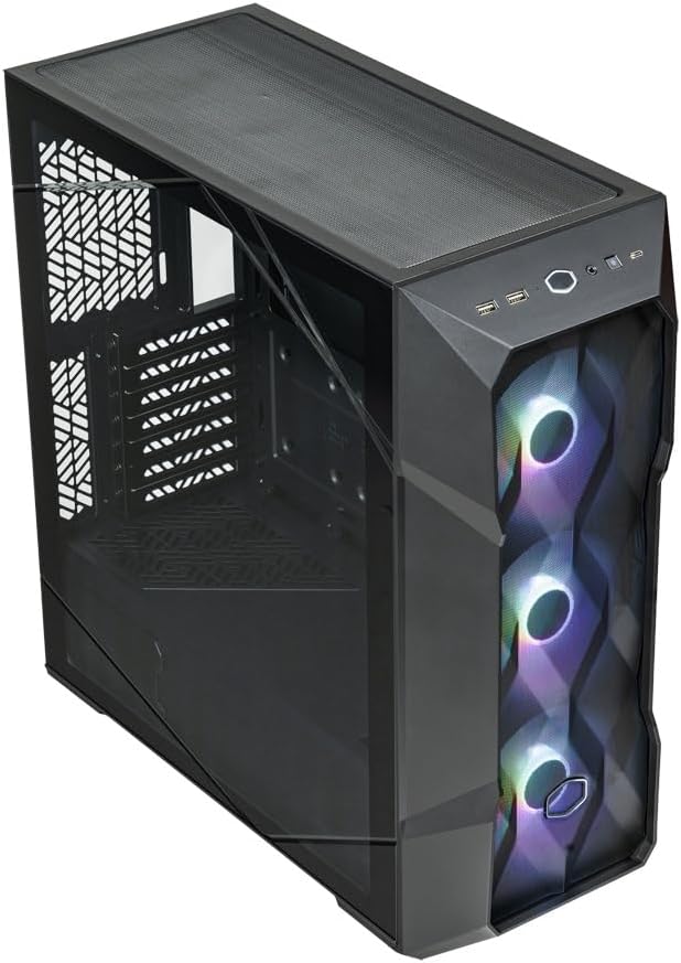 Gabinete Gamer Cooler Master MasterBox TD500 Mesh V2 Black ARGB TD500V2-KGNN-S00