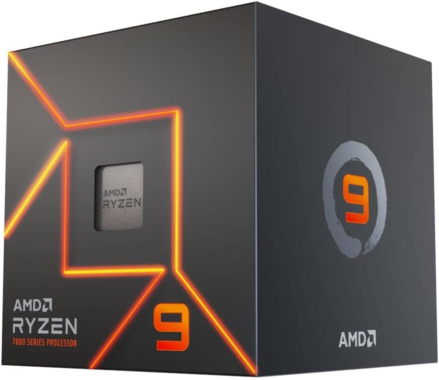 PROCESADOR AMD RYZEN 9 7900 5.4GHZ CON VIDEO CON COOLER AM5