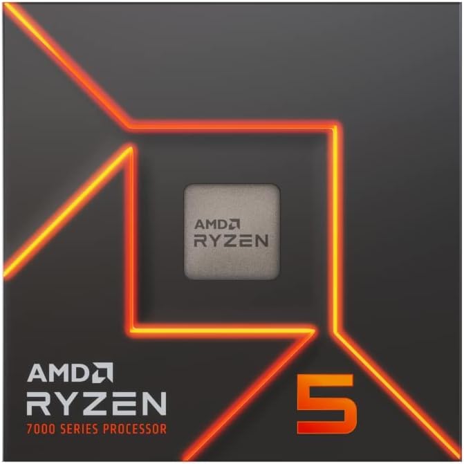 Procesador Amd Ryzen 5 7600 5.1GHz Con Video Con Cooler AM5