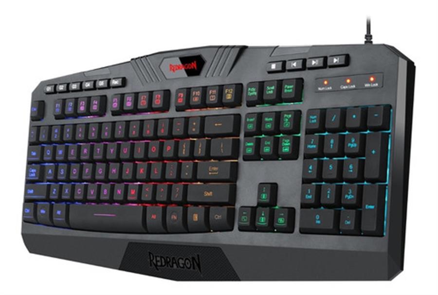 Perifericos Teclado USB Redragon Harpe PRO Gamer K503A-RGB-SP