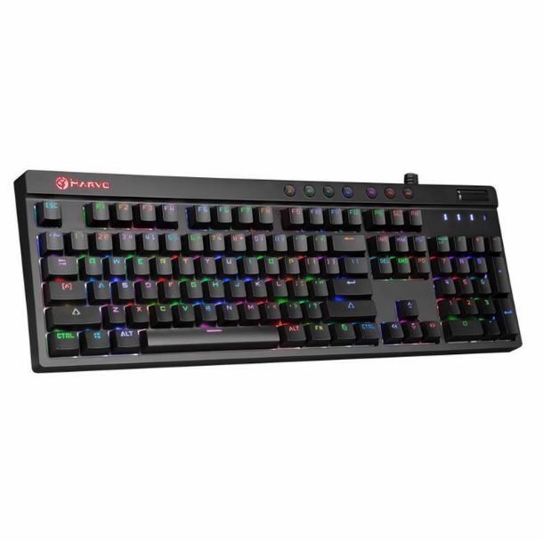 Perifericos Teclado USB Marvo Scorpion Gamer Mecanico KG950