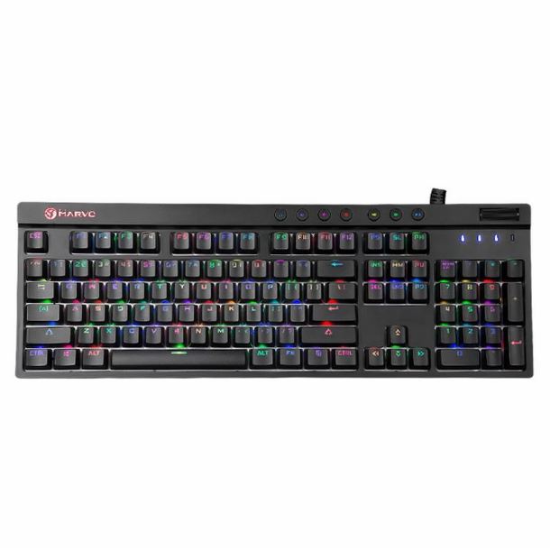 Perifericos Teclado USB Marvo Scorpion Gamer Mecanico KG950