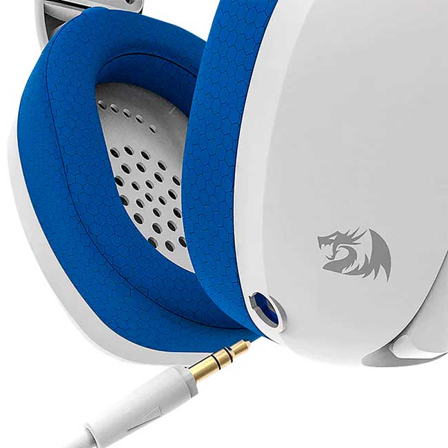Perifericos Auricular Redragon Ire Pro White/Blue Wireless Gamer H848B