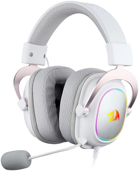 Perifericos Auricular Redragon Zeus X White Gamer H510W-RGB