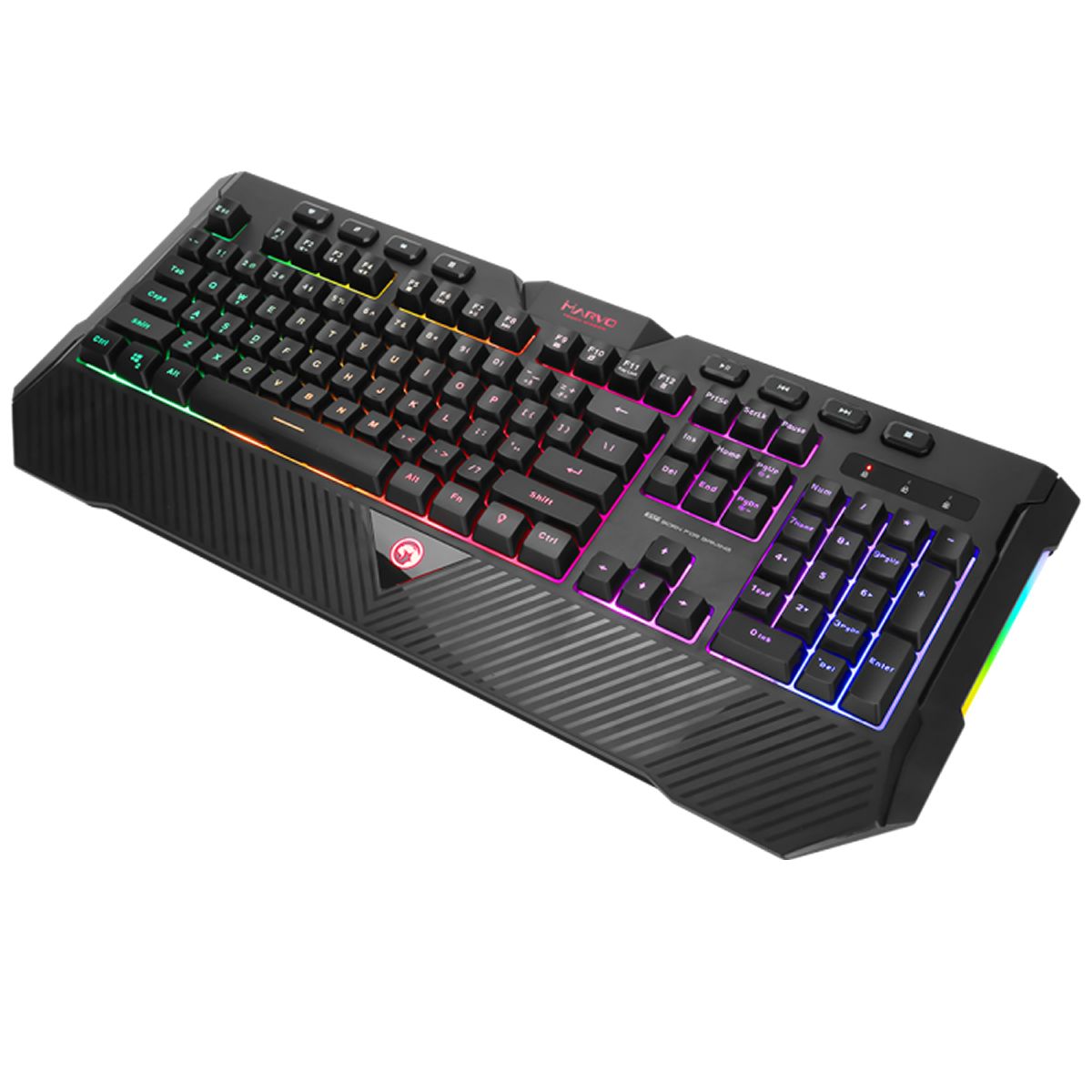 Perifericos Teclado USB Marvo Rainbow Gamer K656