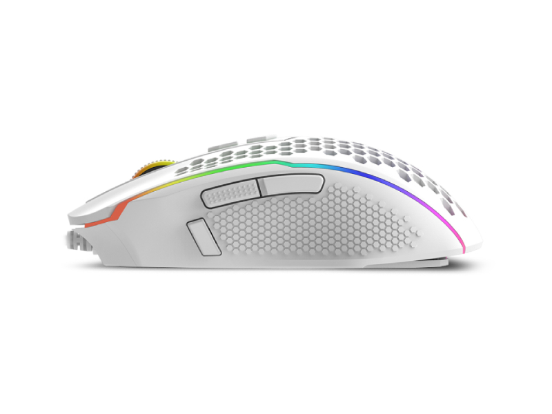 Perifericos Mouse USB T-Dagger Imperial White Gamer T-TGM310W-RGB V3
