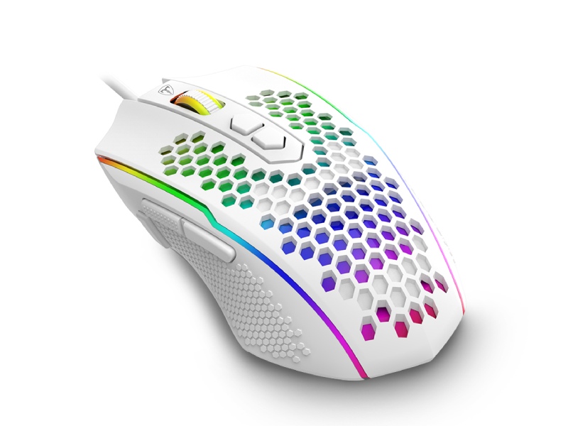 Perifericos Mouse USB T-Dagger Imperial White Gamer T-TGM310W-RGB V3