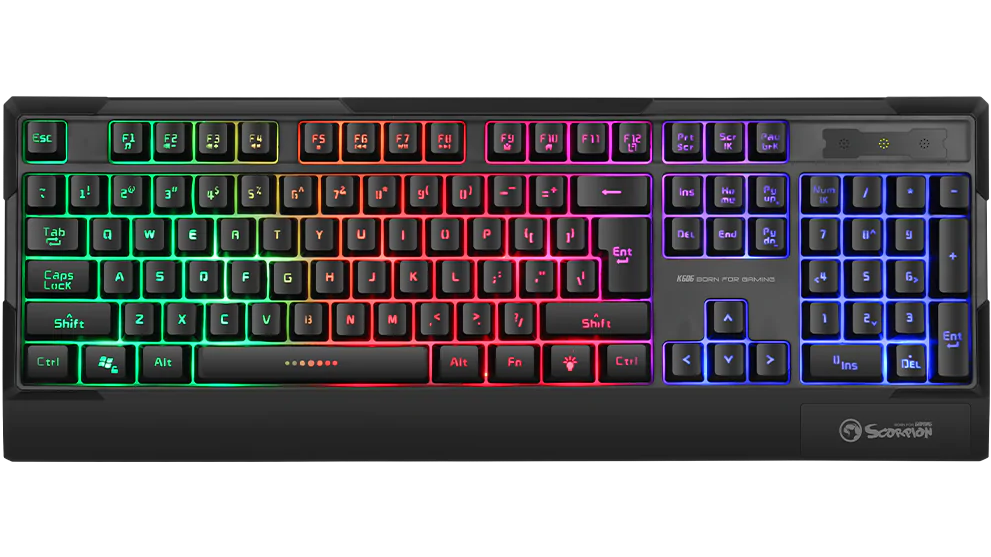 Perifericos Teclado USB Marvo Gamer K606