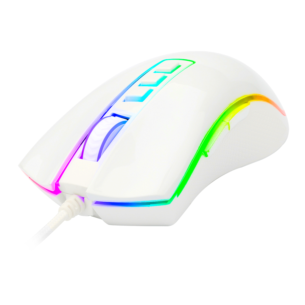 Perifericos Mouse USB Redragon Cobra White Gamer M711W