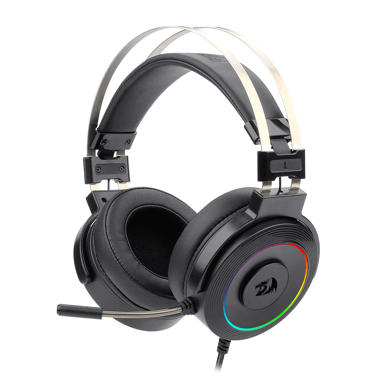 Perifericos Auricular Redragon Lamia 2 Black 7.1 Gamer H320RGB-1