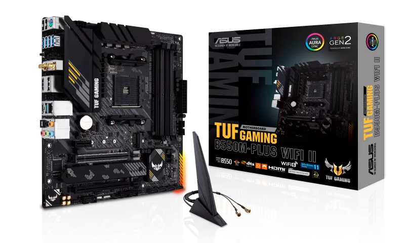 Motherboard Amd Asus Tuf Gaming B550M-PLUS WIFI II AM4
