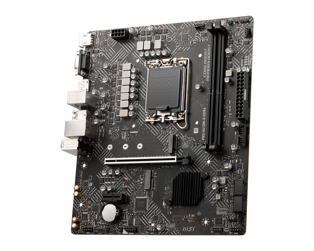 Motherboard Intel MSI PRO H610M-G DDR4 S1700