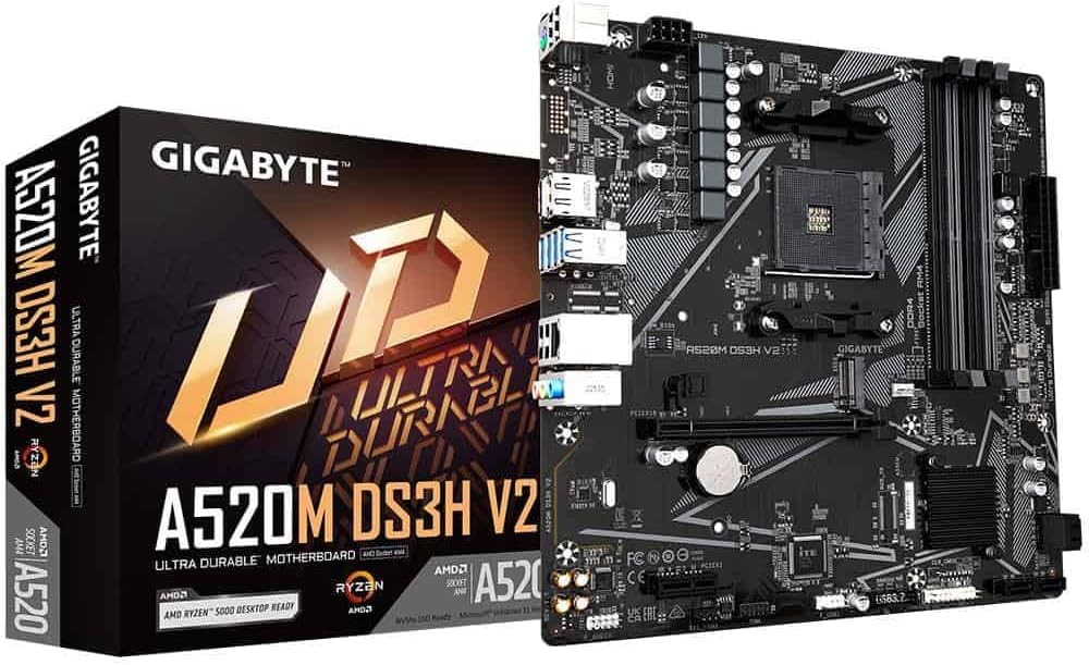 Motherboard Amd Gigabyte A520M DS3H V2 AM4