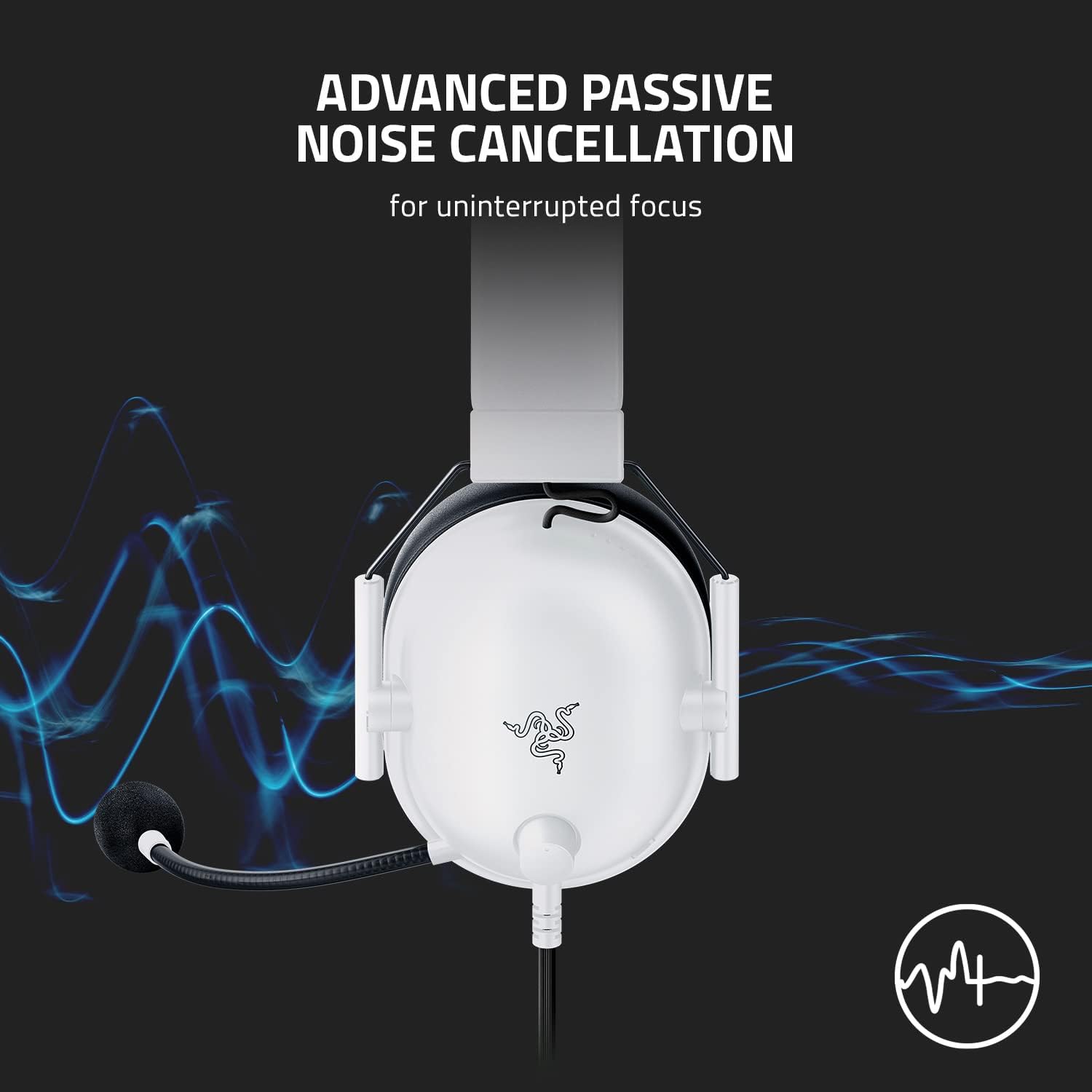 Perifericos Auricular Razer Blackshark V2 X 7.1 White Gamer RZ04-03240700-R3U1