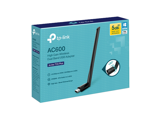 Conectividad Placas WiFi Dual Band Tp-Link Usb Archer T2U Plus