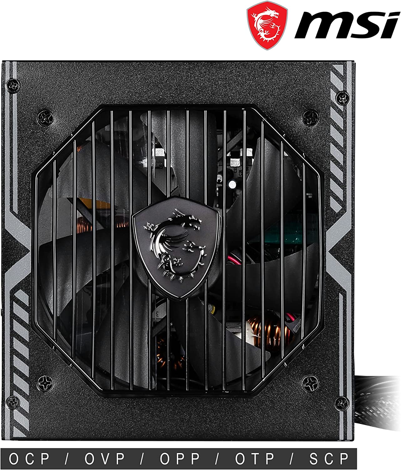 Fuente Certificada MSI MAG 550W 80 Plus Bronze A550BN