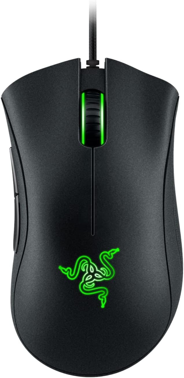 Perifericos Mouse USB Razer Deathadder Essential Black Gamer RZ01-03850100-R3M1