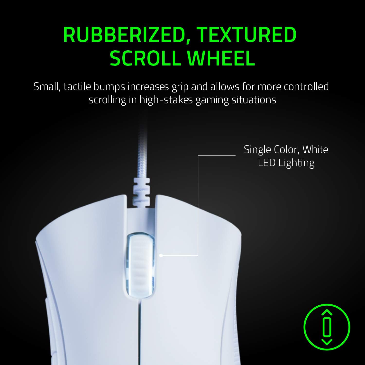 Perifericos Mouse USB Razer Deathadder Essential White Gamer RZ01-03850200-R3M1