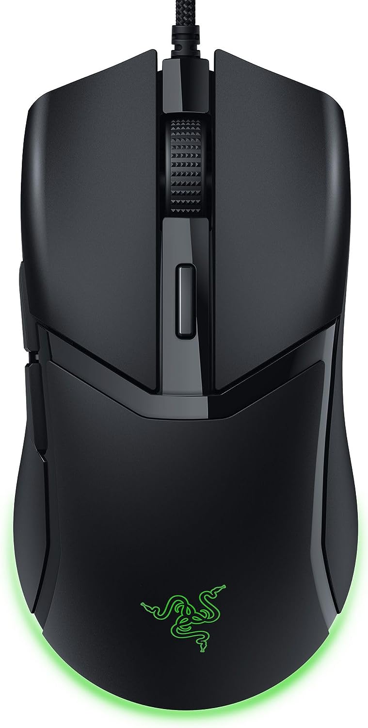 PERIFERICOS MOUSE USB RAZER COBRA LIGHTWEIGHT BLACK RGB GAMER RZ01-04650100-R3M1