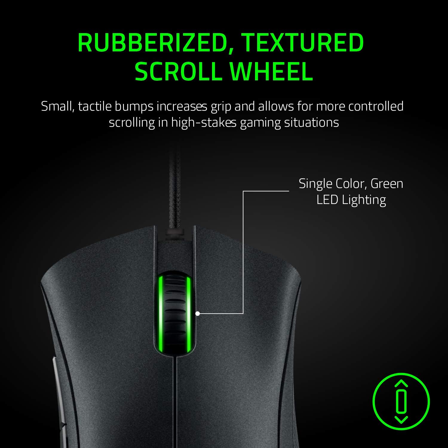 Perifericos Mouse USB Razer Deathadder Essential Black Gamer RZ01-03850100-R3M1