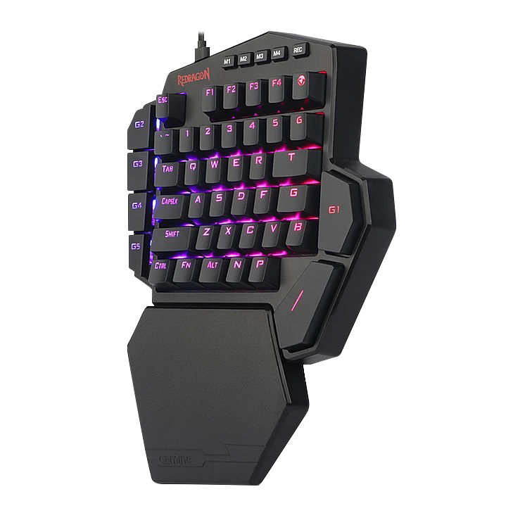 Perifericos Teclado USB Redragon Diti Black Switch Brown Gamer Mecanico K585RGB