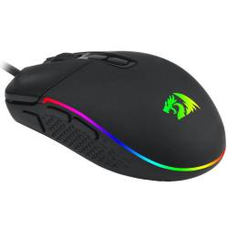 PERIFERICOS MOUSE USB REDRAGON INVADER BLACK GAMER M719-RGB