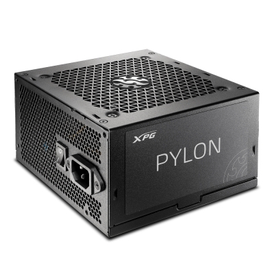 FUENTE CERTIFICADA XPG PYLON 650W 80 PLUS BRONZE PYLON650B-BKCAR