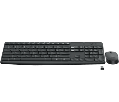 PERIFERICOS TECLADO + MOUSE LOGITECH MK235 INALAMBRICO 920-007901