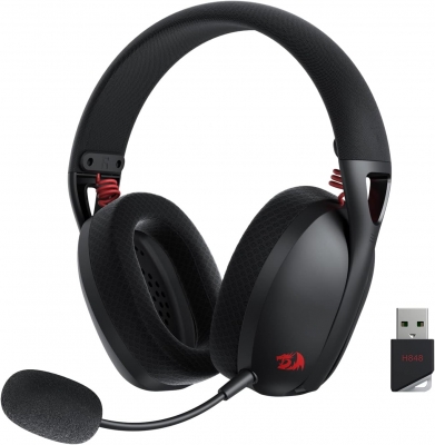 PERIFERICOS AURICULAR PC REDRAGON IRE PRO BLACK WIRELESS GAMER H848