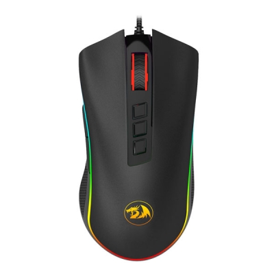 PERIFERICOS MOUSE USB REDRAGON COBRA BLACK GAMER M711