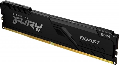 MEMORIA RAM DDR4 16GB KINGSTON 3200MHZ FURY BEAST BLACK KF432C16BB/16