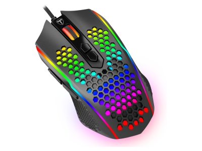 PERIFERICOS MOUSE USB T-DAGGER IMPERIAL BLACK GAMER T-TGM310RGB V3
