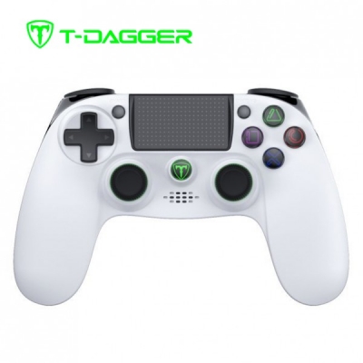PERIFERICOS JOYSTICK T-DAGGER SCORPIO WIRELESS WHITE T-TGP802W