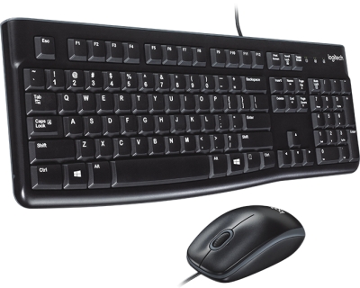PERIFERICOS TECLADO + MOUSE LOGITECH MK120 USB 920-004428
