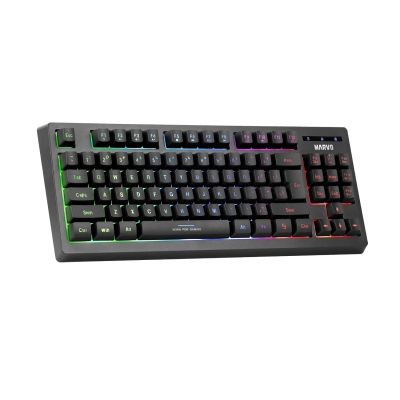 PERIFERICOS TECLADO USB MARVO K607 TKL GAMER