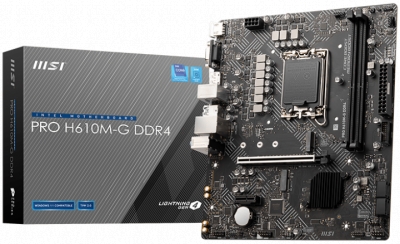 Motherboard Intel MSI PRO H610M-G DDR4 S1700