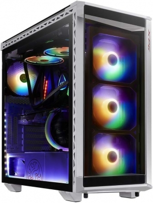 GABINETE GAMER XPG BATTLECRUISER X4 FAN ARGB WHITE BATTLECRUISER-WHCWW