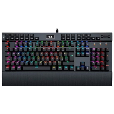 PERIFERICOS TECLADO USB REDRAGON YAMA BLACK SWITCH PURPLE GAMER MECANICO K550RGB-1