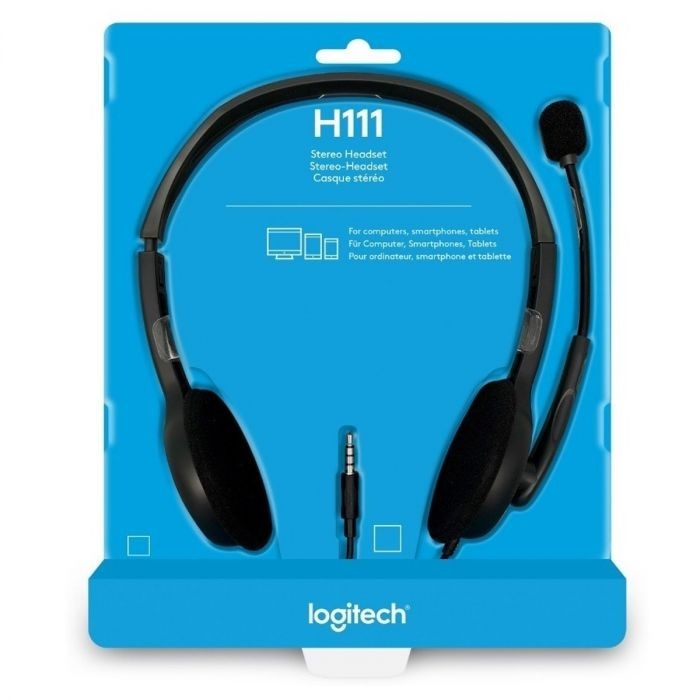 Auricular In Ear Logitech Stereo Headset H111