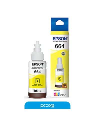 Ofimática Tinta Original Epson 664 L200 Amarillo T664420