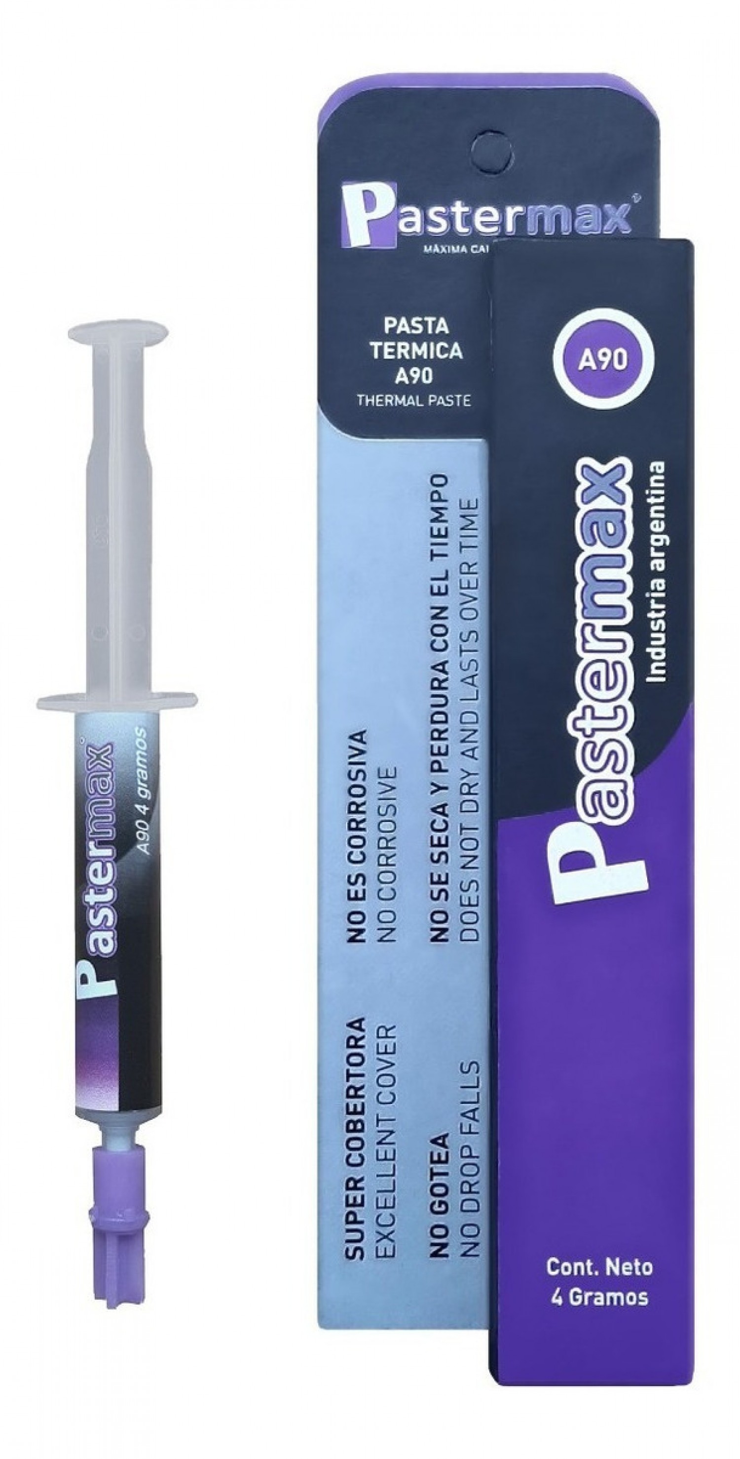 Varios Pasta Térmica Pastermax Gris A90 4gr