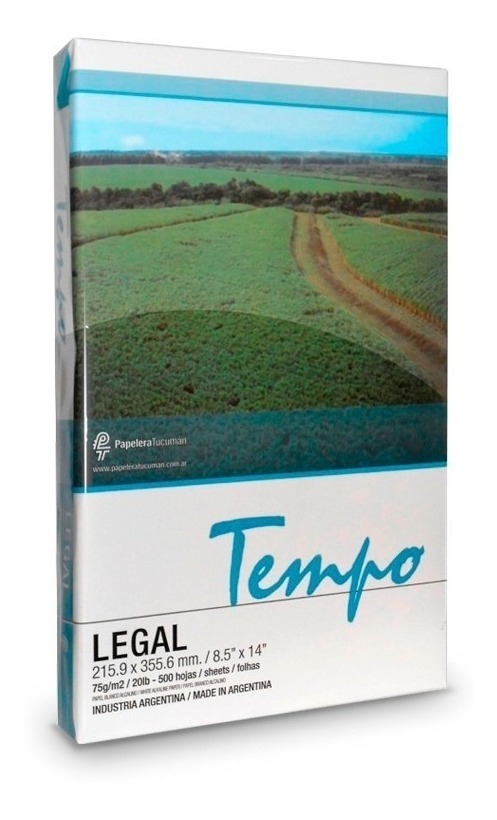 Ofimática Resma De Hojas Oficio Tempo 75GR