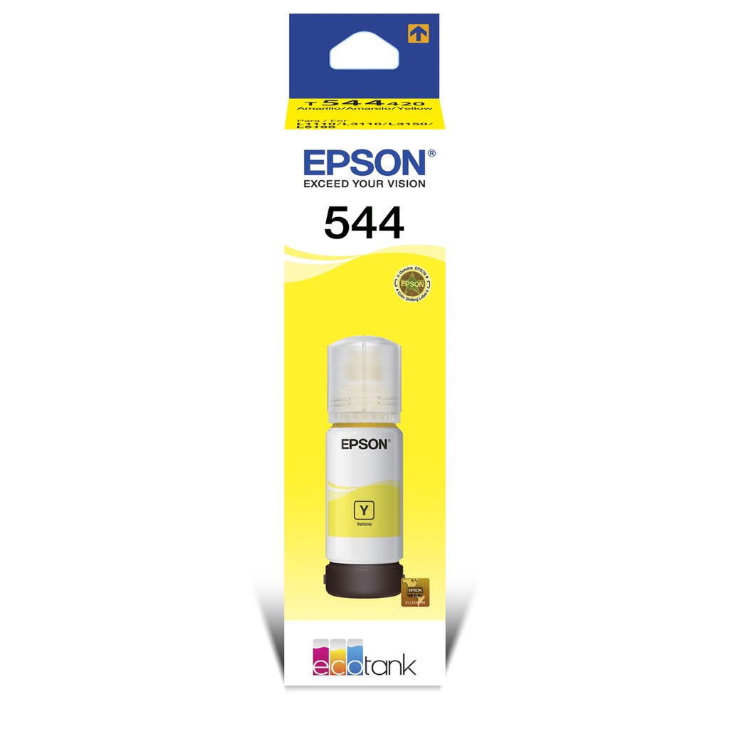 Ofimática Tinta Original Epson 544 L3110 Yellow T544420