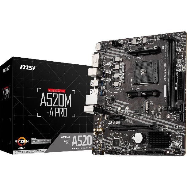 Motherboard Amd Msi A520M-A PRO AM4