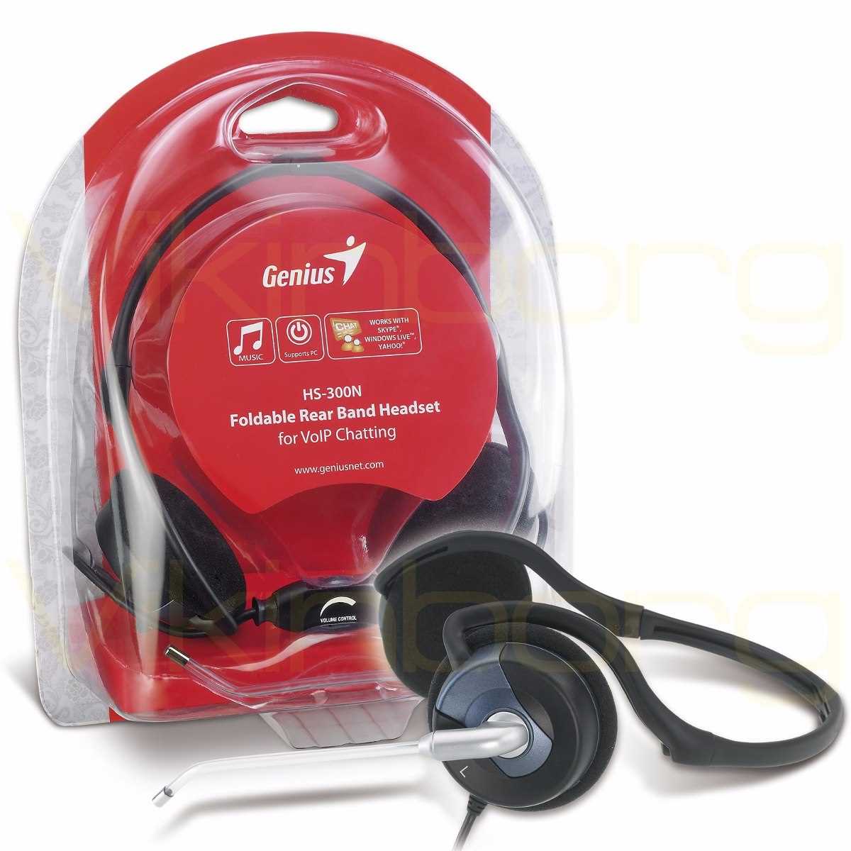 Auricular In Ear Auricular Con Micrófono Genius HS-300N | Mundo Hardware