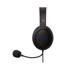 Auricular Gamer/PS4/PC HyperX Cloud Chat Black/Blue PS4 HX-HSCCHS-BK/AM