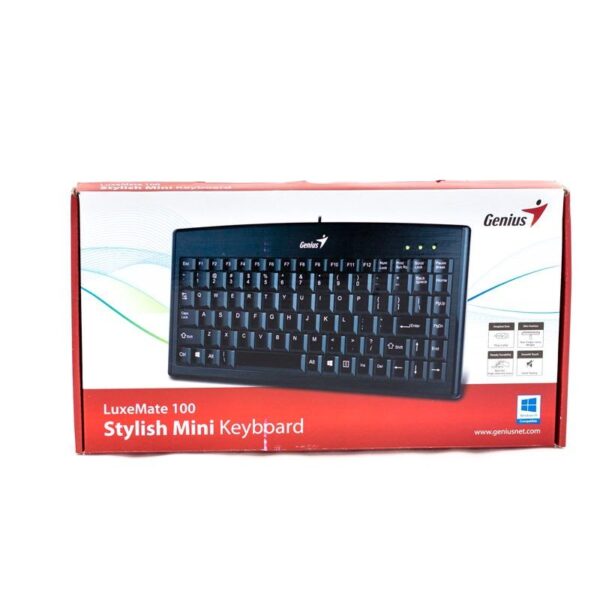 Periféricos Teclado USB Genius Mini Sin Numerico LUXEMATE 100