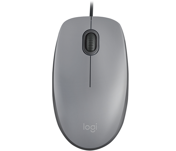Periféricos Mouse USB Logitech Silent Gray M110