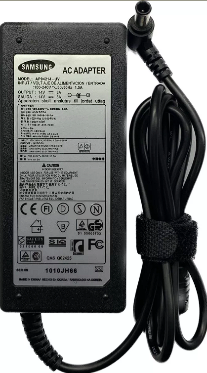 Cargador Notebook Samsung 14v 3A Monitor AP04214-UV