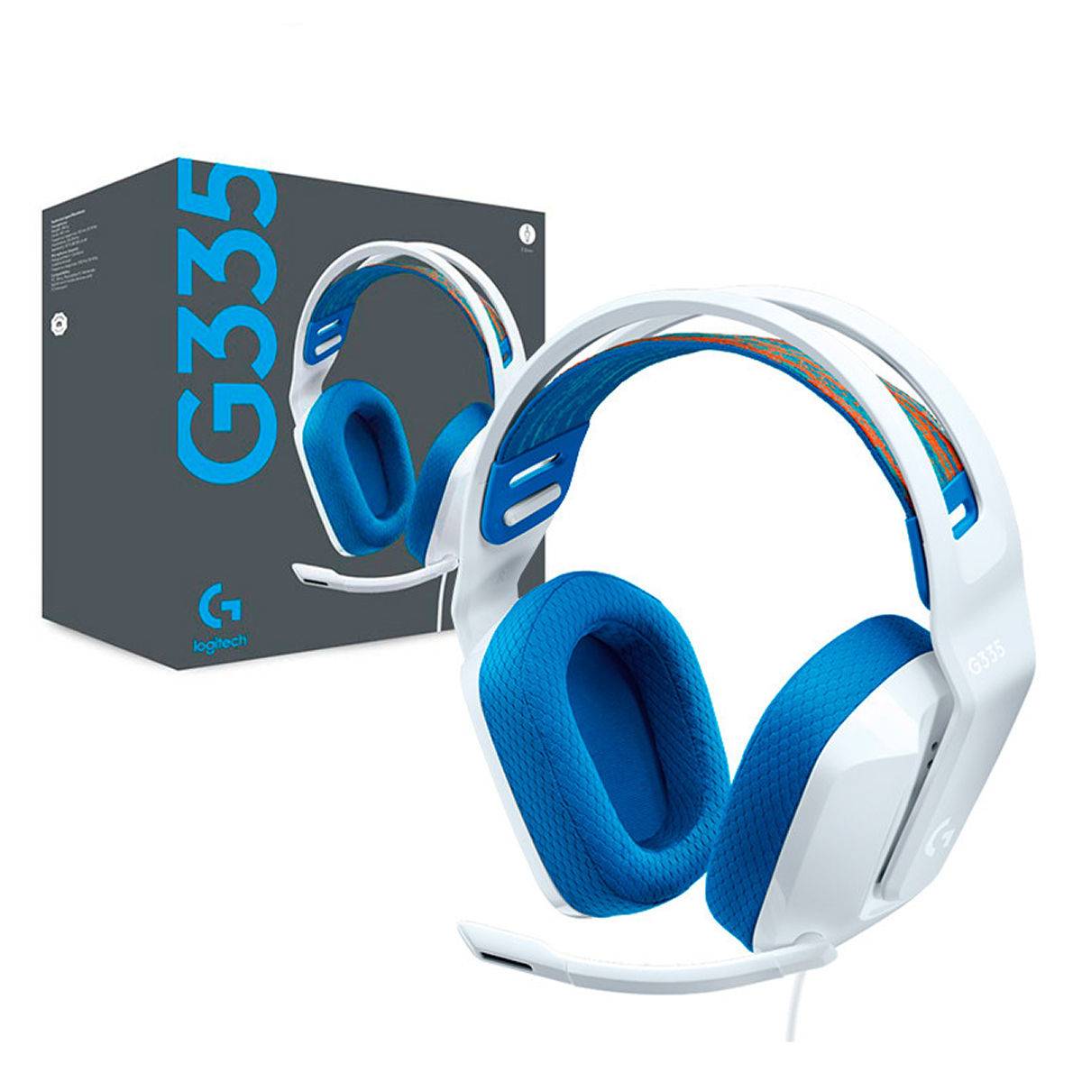 Auricular Gamer/PS4/PC Logitech Gaming White G335